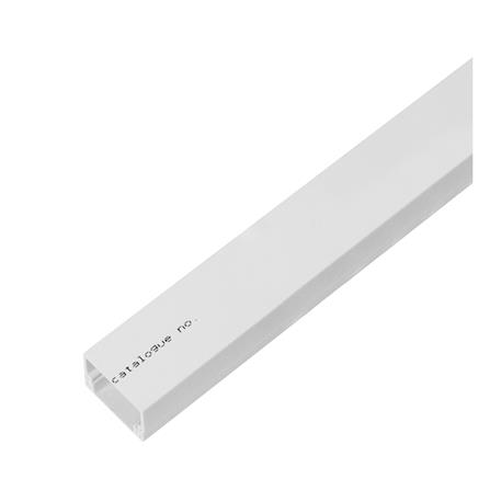 รางเดินสายไฟฟ้า UPVC HACO 25X16 มม. 2 ม. สีขาว_0