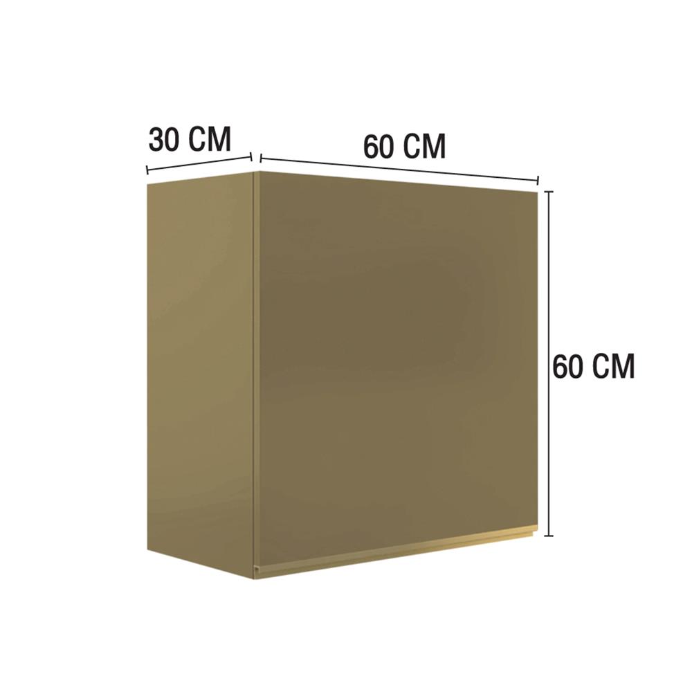 ตู้แขวนเดี่ยว MJ ETERNITY 60x60 ซม. สี SAND BEIGE