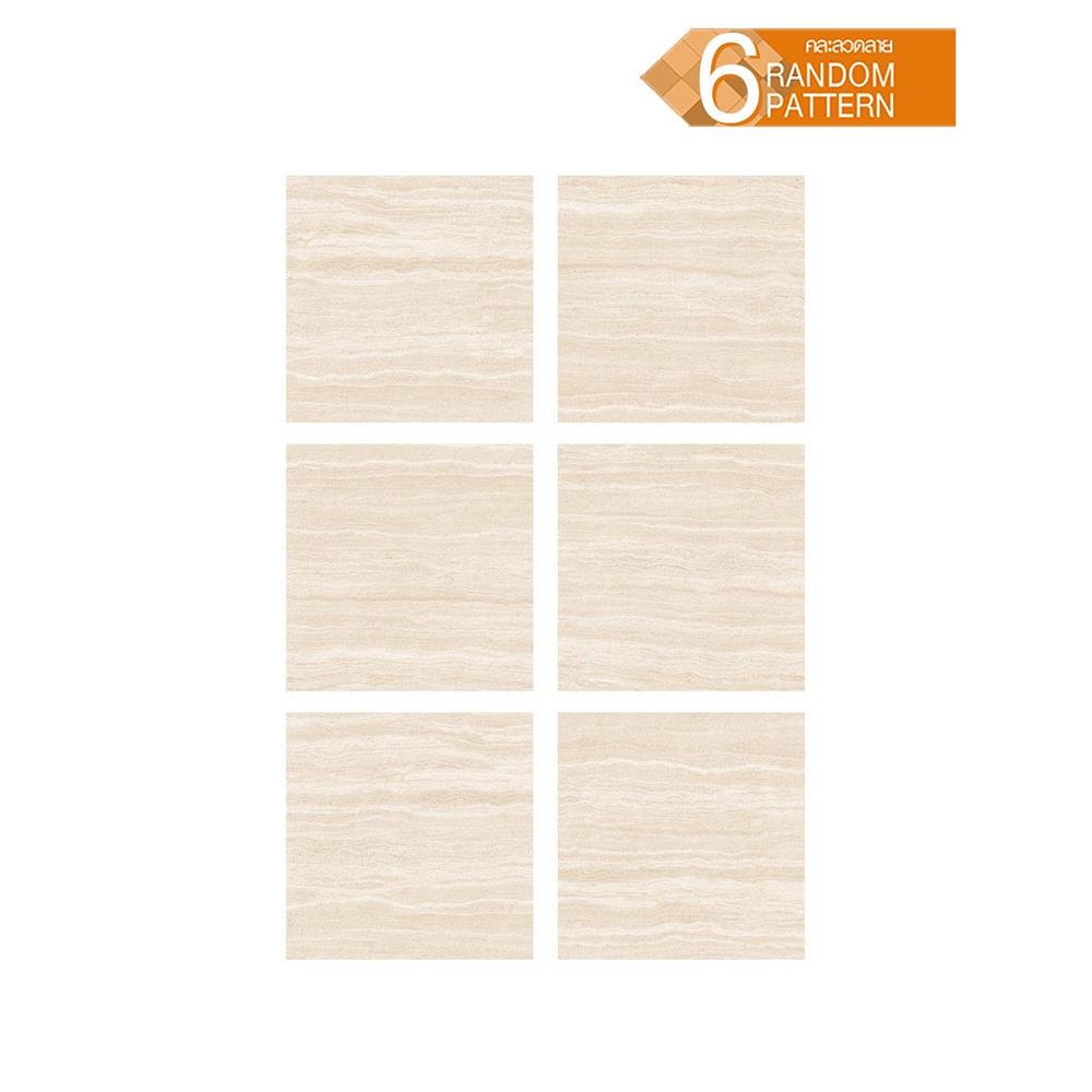 กระเบื้องพื้นพอร์ซเลน 60x60 ซม. COTTO คิม ไอวอรี่ PM 1.44 ตร.ม.