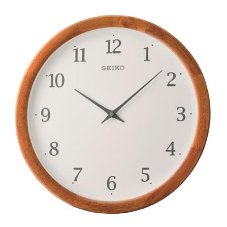 นาฬิกาแขวน SEIKO CLOCKS QXA763B 14 นิ้ว สีน้ำตาล_0