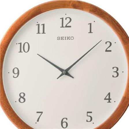 นาฬิกาแขวน SEIKO CLOCKS QXA763B 14 นิ้ว สีน้ำตาล_1