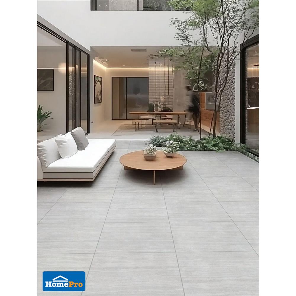 กระเบื้องพื้นพอร์ซเลน 60x60 ซม. COTTO คิม ขาว PM 1.44 ตร.ม.