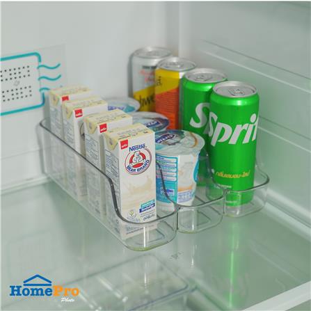 กล่องเก็บของแบ่งช่อง 3 ช่อง KECH FROSTY สีใส_5