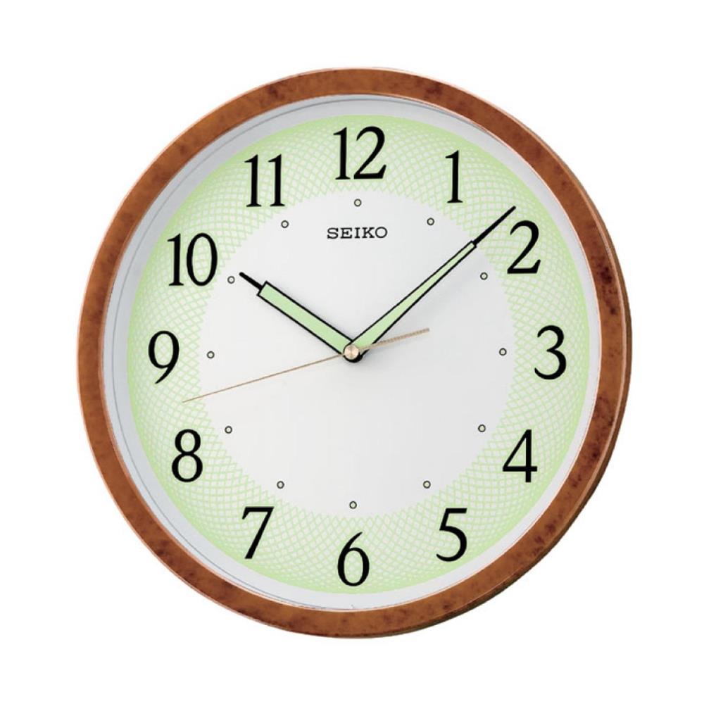 นาฬิกาแขวน SEIKO CLOCKS QXA472B 12.2 นิ้ว สีน้ำตาล