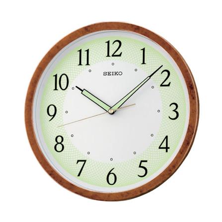 นาฬิกาแขวน SEIKO CLOCKS QXA472B 12.2 นิ้ว สีน้ำตาล