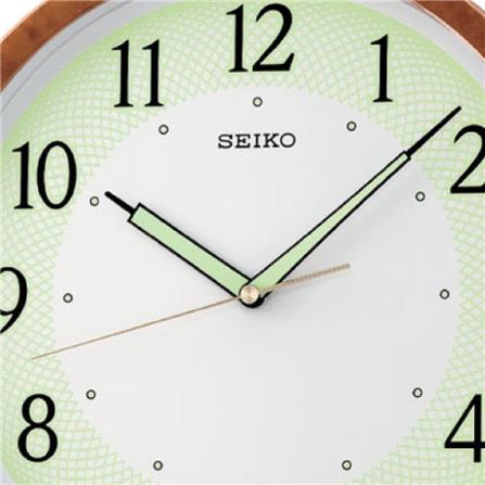 นาฬิกาแขวน SEIKO CLOCKS QXA472B 12.2 นิ้ว สีน้ำตาล_1