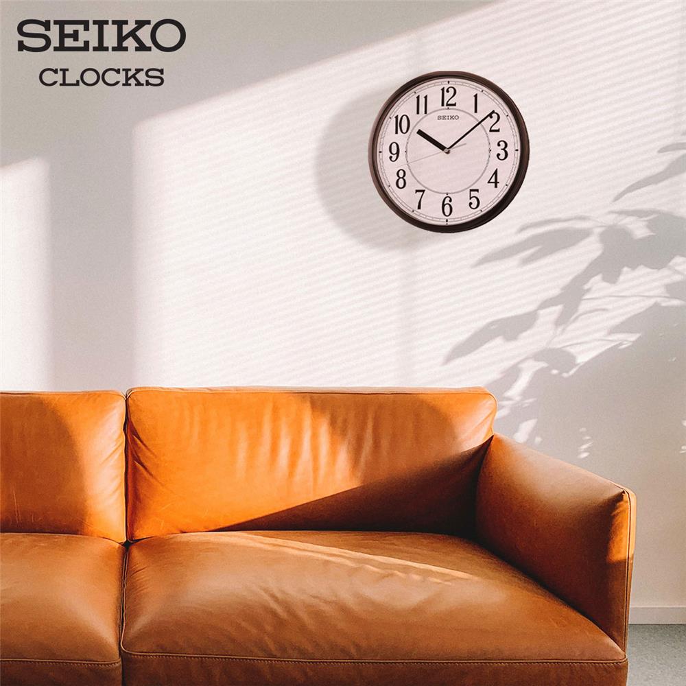 นาฬิกาแขวน SEIKO CLOCKS QXA756J 12 นิ้ว สีดำ