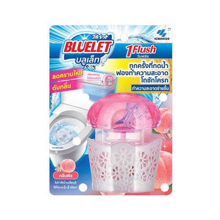 น้ำยาทำความสะอาดสุขภัณฑ์ BLUELET 70 กรัม PEACH_0