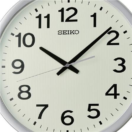 นาฬิกาแขวน SEIKO CLOCKS QXA799S 16.6 นิ้ว สีเงิน_2