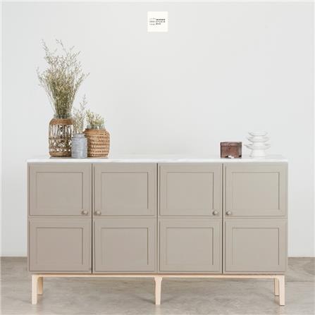 ตู้เตี้ย 4 บานเปิด WHOOP MAURO 160 ซม. สี LINEN_2