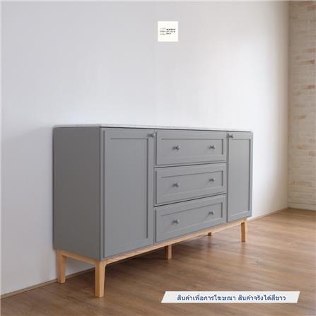 ตู้เตี้ยบานผสม WHOOP BLENDI 160 ซม. สีขาว_3