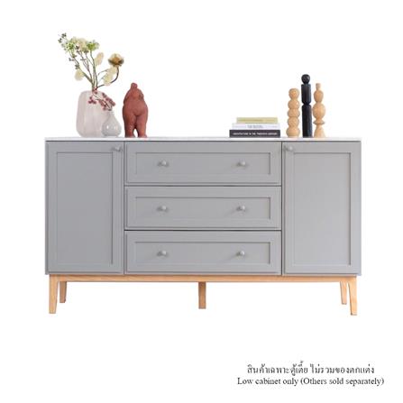 ตู้เตี้ยบานผสม WHOOP BLENDI 160 ซม. สี MIST GREY_0