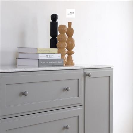 ตู้เตี้ยบานผสม WHOOP BLENDI 160 ซม. สี MIST GREY_4