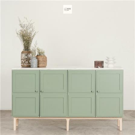 ตู้เตี้ย 4 บานเปิด WHOOP MAURO 160 ซม. สี ARTICHOKE_2