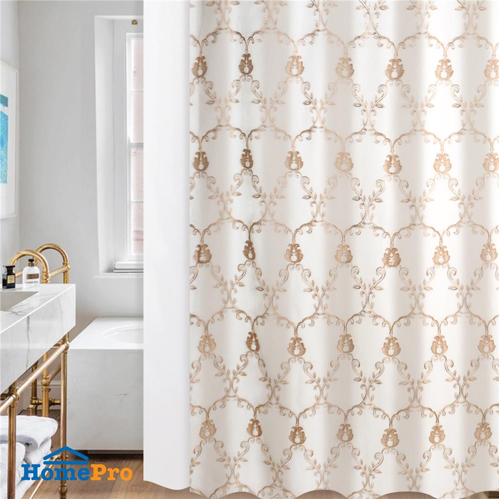 ม่านห้องน้ำ POLYESTER WSP SCP-59/DL01 180X180 ซม.