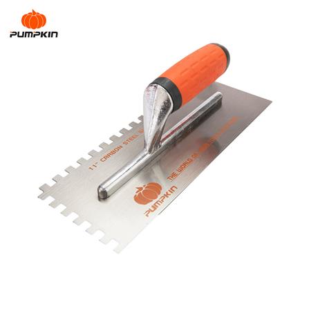 เกรียงปูกระเบื้องยาง ด้ามยาง PUMPKIN 28103 11 นิ้ว สีส้ม_0