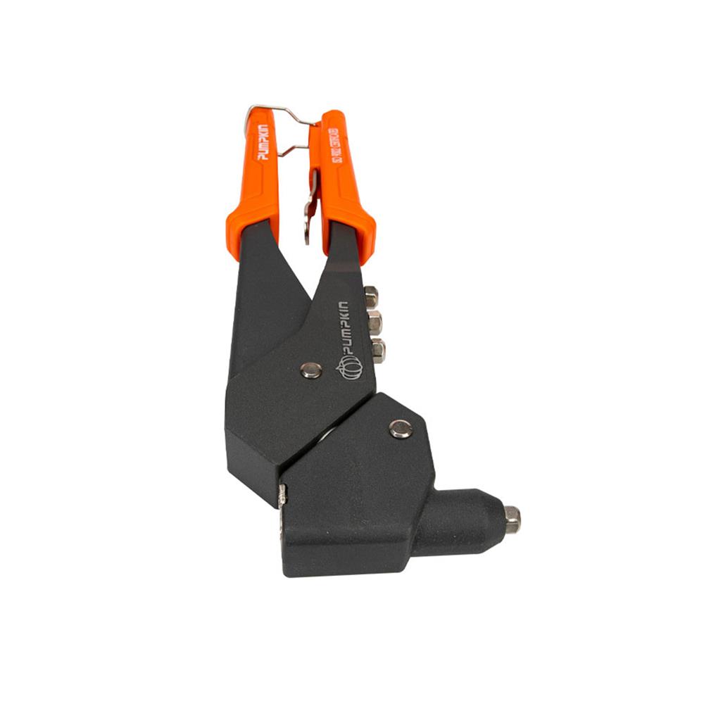 คีมย้ำรีเวทปรับหัว 360 องศา PUMPKIN PTT-HR360X 31208 11 นิ้ว สีส้มดำ