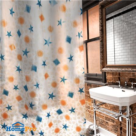 ม่านห้องน้ำ PVC WSP HP/SCP-2/B5120 180X180 ซม._2