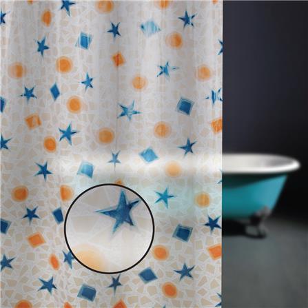 ม่านห้องน้ำ PVC WSP HP/SCP-2/B5120 180X180 ซม._3