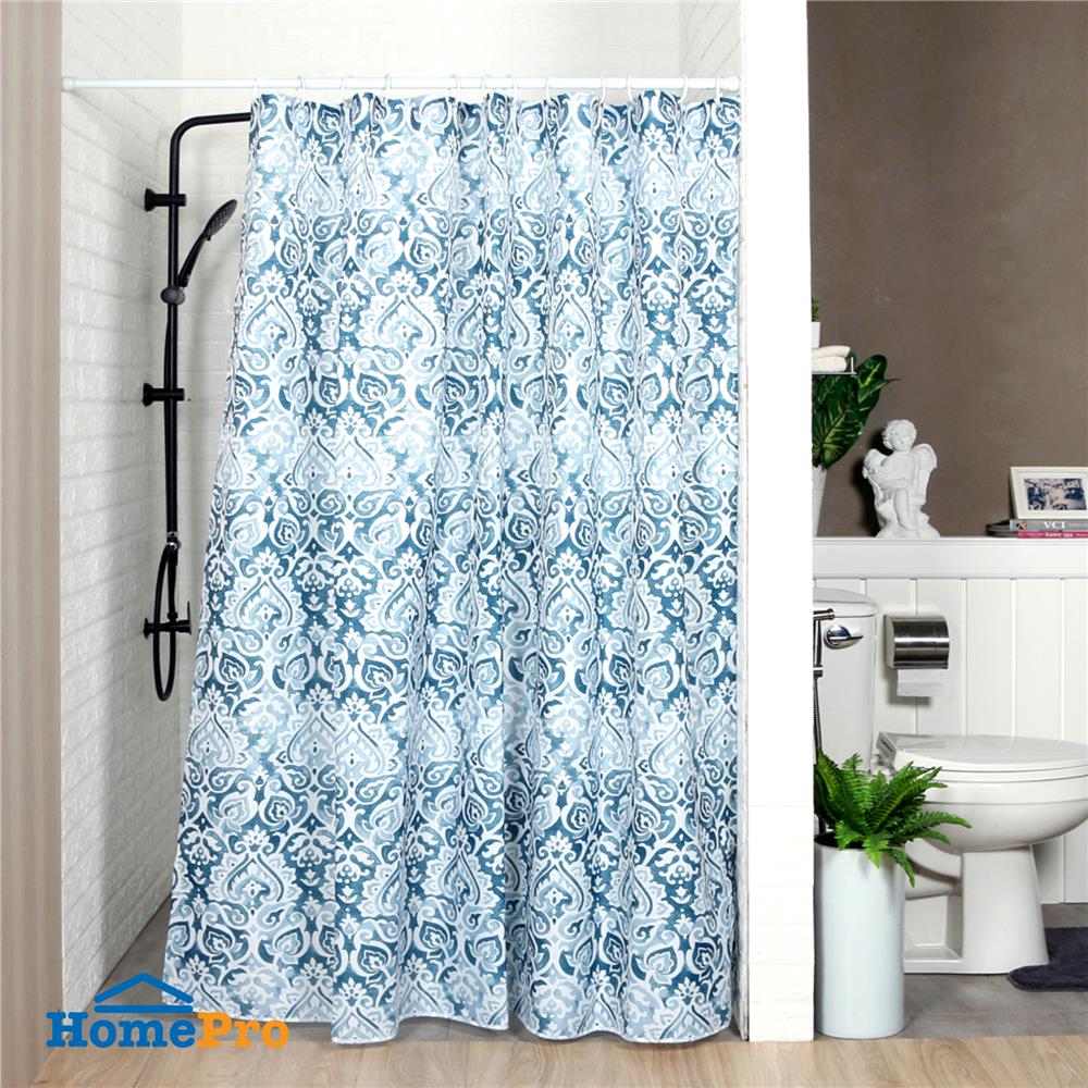 ม่านห้องน้ำ POLYESTER WSP SCP-58/ST-04 180X180 ซม.