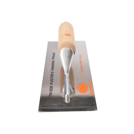 เกรียงฉาบฝ้า สเตนเลสด้ามไม้ PUMPKIN 28104 11 นิ้ว สีไม้_1