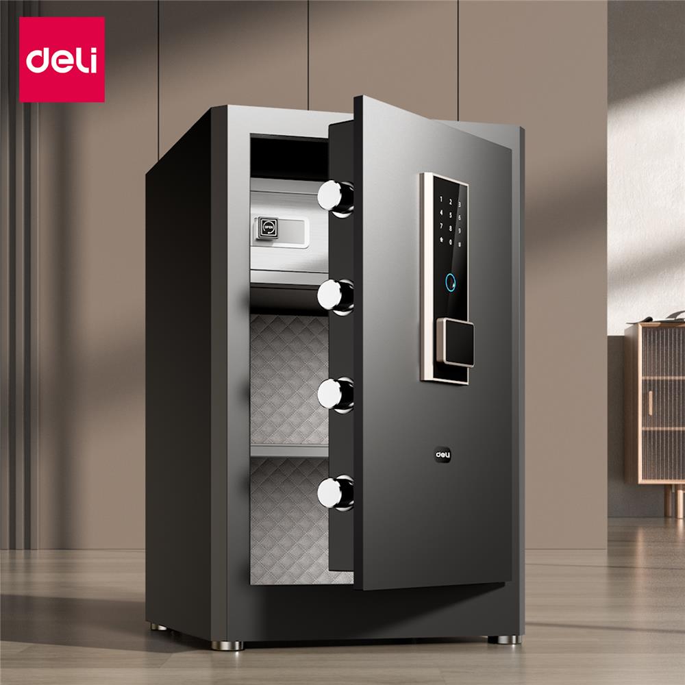ตู้นิรภัย FINGERPRINT DELI ET596-BK-01 สีดำ