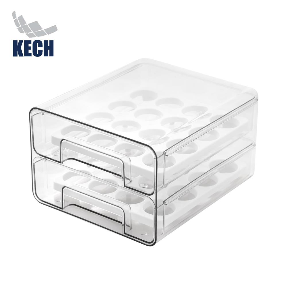 กล่องลิ้นชักเก็บไข่ 2 ชั้น 32 ฟอง KECH FROSTY_1