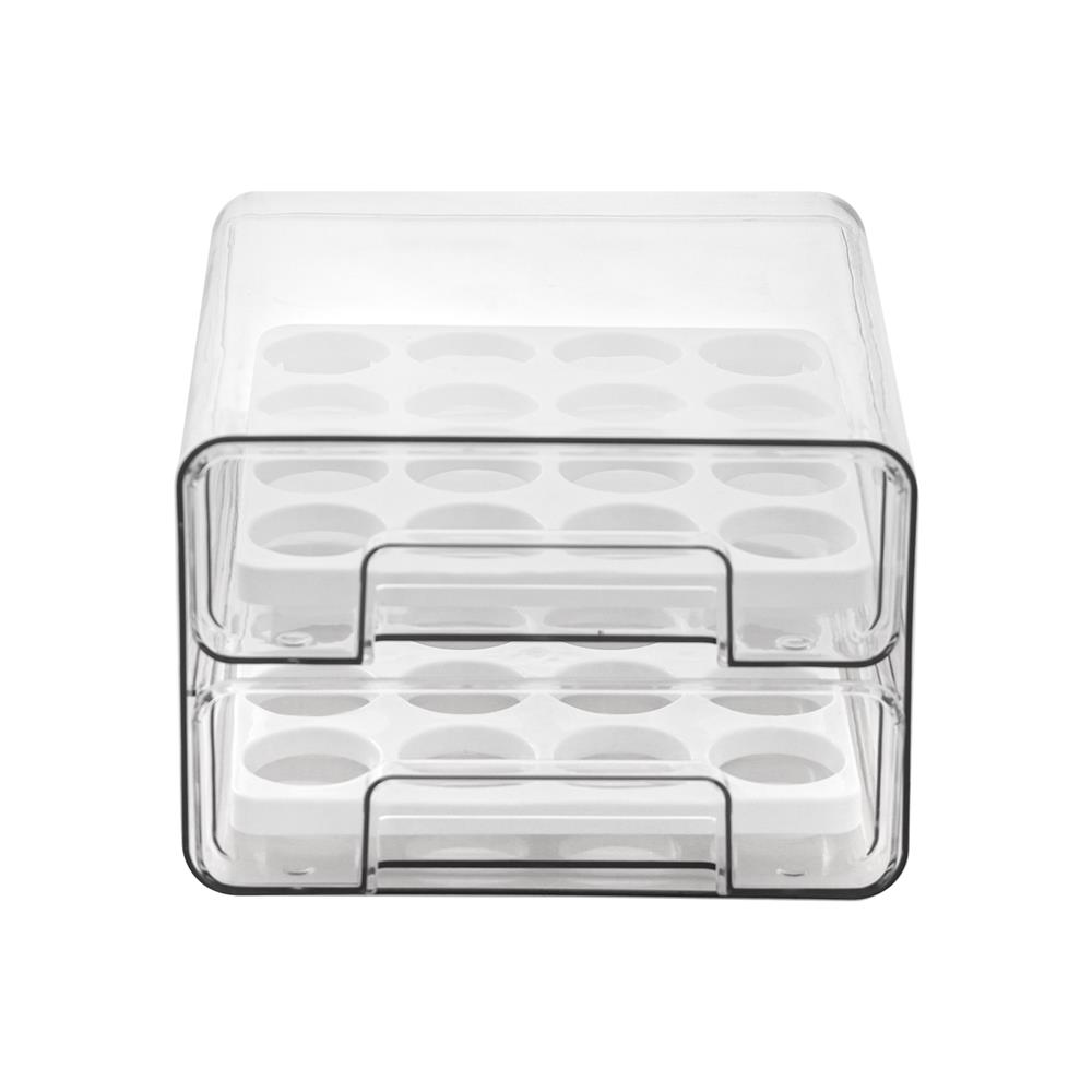 กล่องลิ้นชักเก็บไข่ 2 ชั้น 32 ฟอง KECH FROSTY