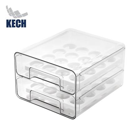 กล่องลิ้นชักเก็บไข่ 2 ชั้น 32 ฟอง KECH FROSTY_0
