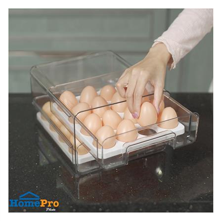 กล่องลิ้นชักเก็บไข่ 2 ชั้น 32 ฟอง KECH FROSTY_4
