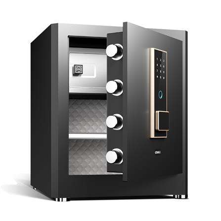 ตู้นิรภัย FINGERPRINT DELI ET595-BK-01 สีดำ_1