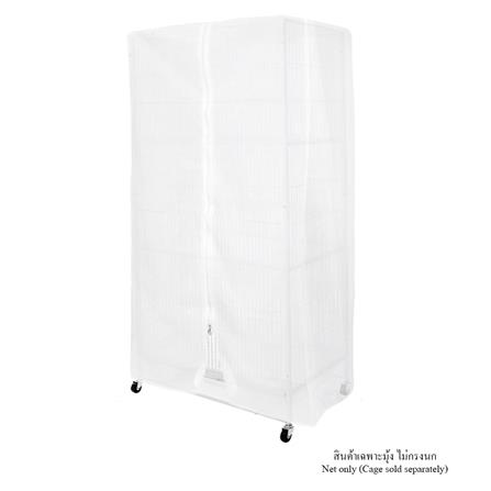 มุ้งครอบกรงสัตว์เลี้ยง PETUS 62X40X136 ซม._0