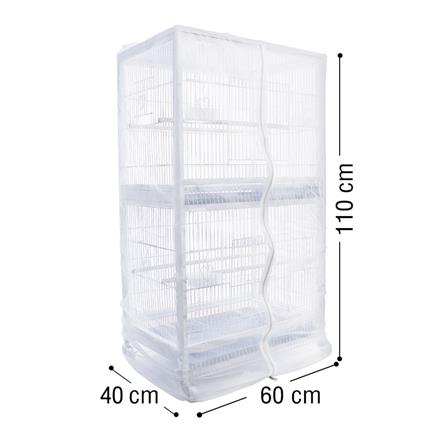 มุ้งครอบกรงสัตว์เลี้ยง PETUS 60X40X110 ซม._3