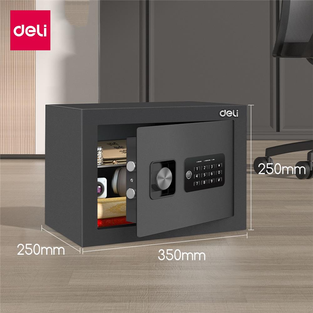 ตู้นิรภัย ELECTRONIC DELI ET530-BK-01 สีดำ