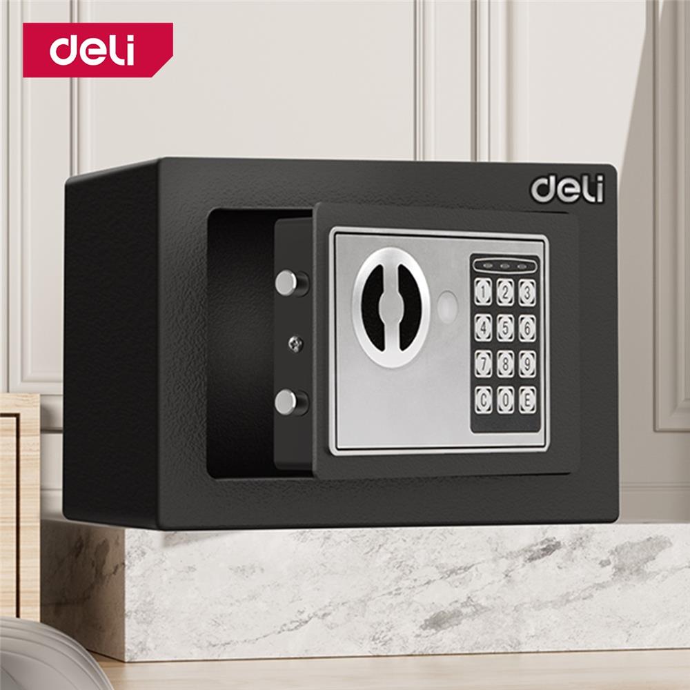 ตู้นิรภัย ELECTRONIC DELI ET510-BK-01 สีดำ
