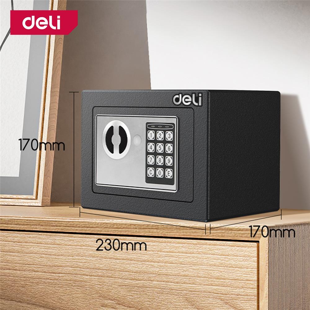 ตู้นิรภัย ELECTRONIC DELI ET510-BK-01 สีดำ