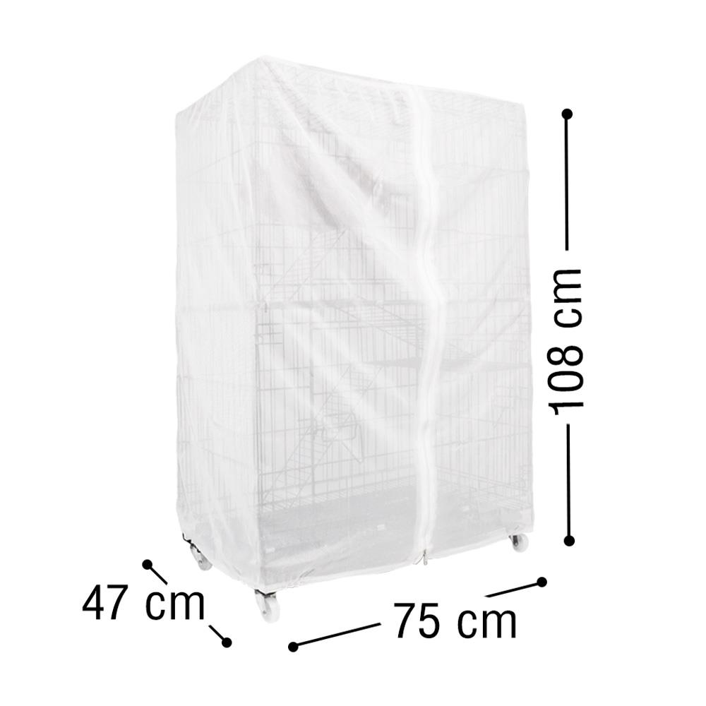 มุ้งครอบกรงสัตว์เลี้ยง PETUS 75X47X108 ซม.