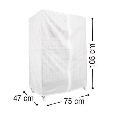 มุ้งครอบกรงสัตว์เลี้ยง PETUS 75X47X108 ซม._3