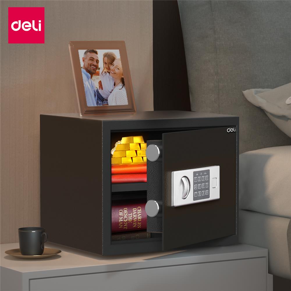 ตู้นิรภัย ELECTRONIC DELI ET523-BK-01 สีดำ