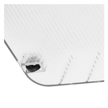 กล่องจัดเก็บในตู้เย็นพร้อมชั้นแบ่งและล้อเลื่อน KECH FROSTY SIZE L_4