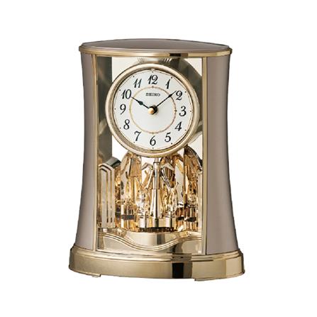 นาฬิกาตั้งโต๊ะ SEIKO CLOCKS QXN227G 10.5X7.8 นิ้ว สีทอง_0