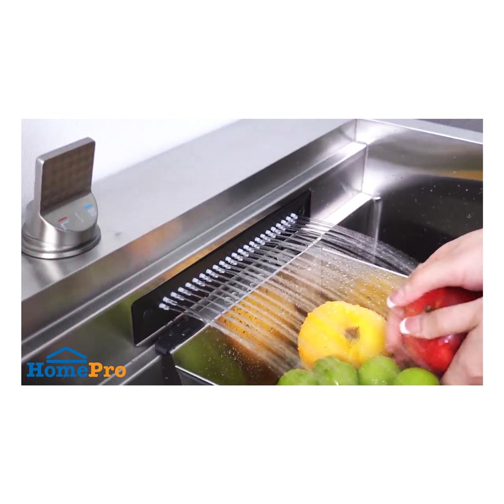 ซิงค์ฝัง 1 หลุม HAFELE AQUAFORCE 495.39.560 สีเงิน