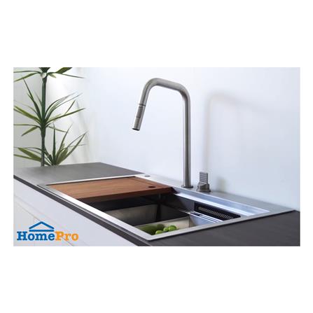 ซิงค์ฝัง 1 หลุม HAFELE AQUAFORCE 495.39.560 สีเงิน_7