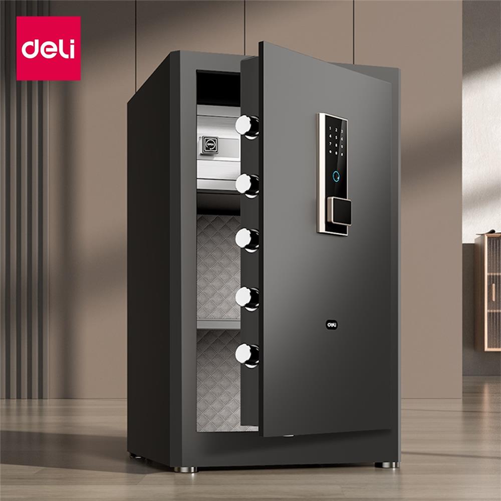 ตู้นิรภัย FINGERPRINT DELI ET597-BK-01 สีดำ