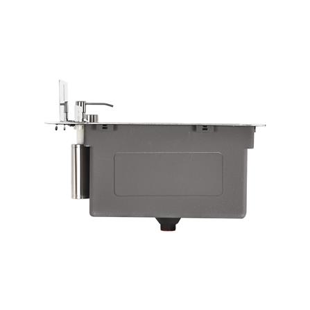 ซิงค์ฝัง 1 หลุม HAFELE AQUADOMINION 495.39.562 สีเงิน_4