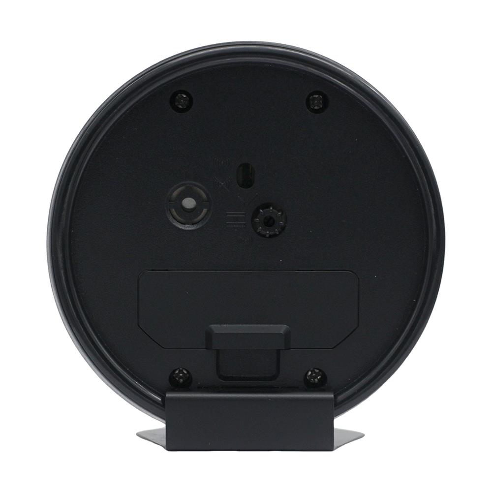 นาฬิกาตั้งโต๊ะ SEIKO CLOCKS QHE067K 4.1X3.9 นิ้ว สีดำ