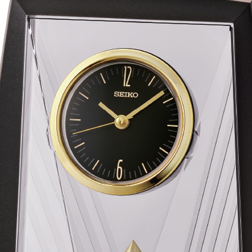 นาฬิกาตั้งโต๊ะ SEIKO CLOCKS QXN234K 9.7X7.6 นิ้ว สีดำ