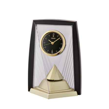 นาฬิกาตั้งโต๊ะ SEIKO CLOCKS QXN234K 9.7X7.6 นิ้ว สีดำ_0