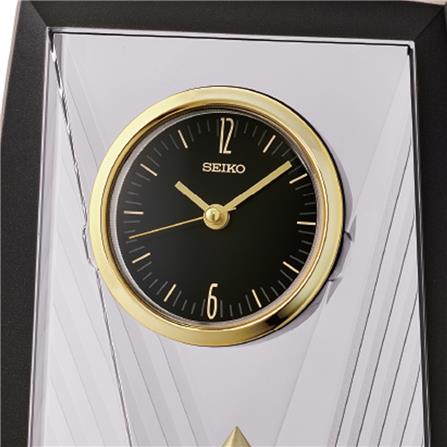 นาฬิกาตั้งโต๊ะ SEIKO CLOCKS QXN234K 9.7X7.6 นิ้ว สีดำ_1