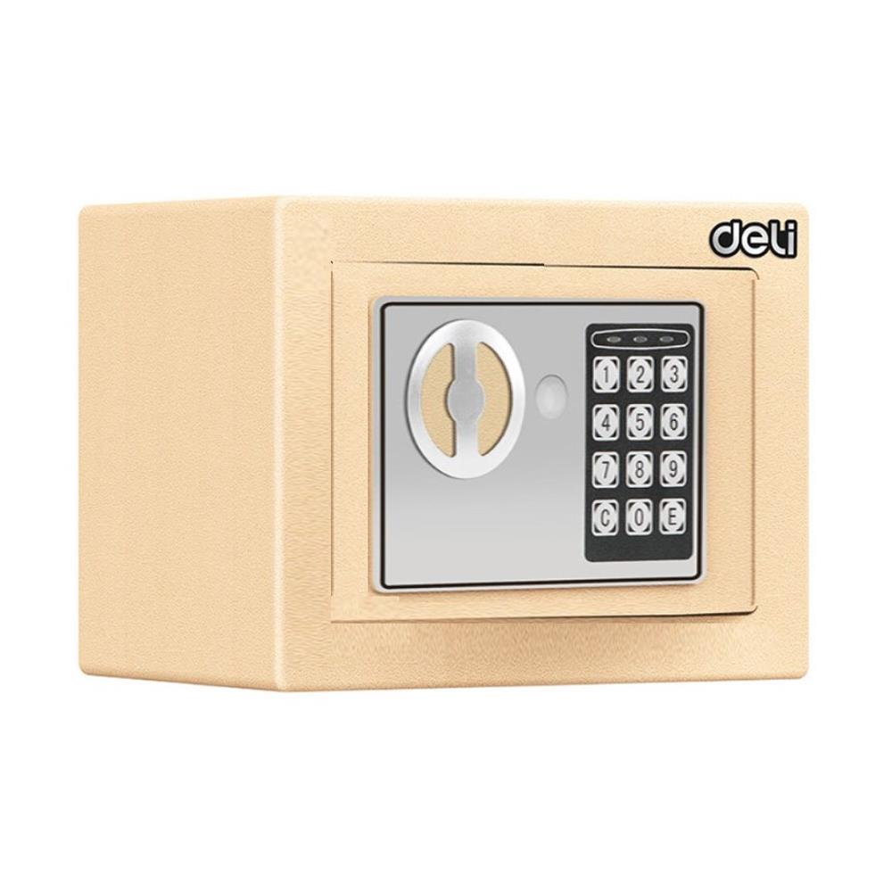 ตู้นิรภัย ELECTRONIC DELI ET512-BR-01 สีน้ำตาล